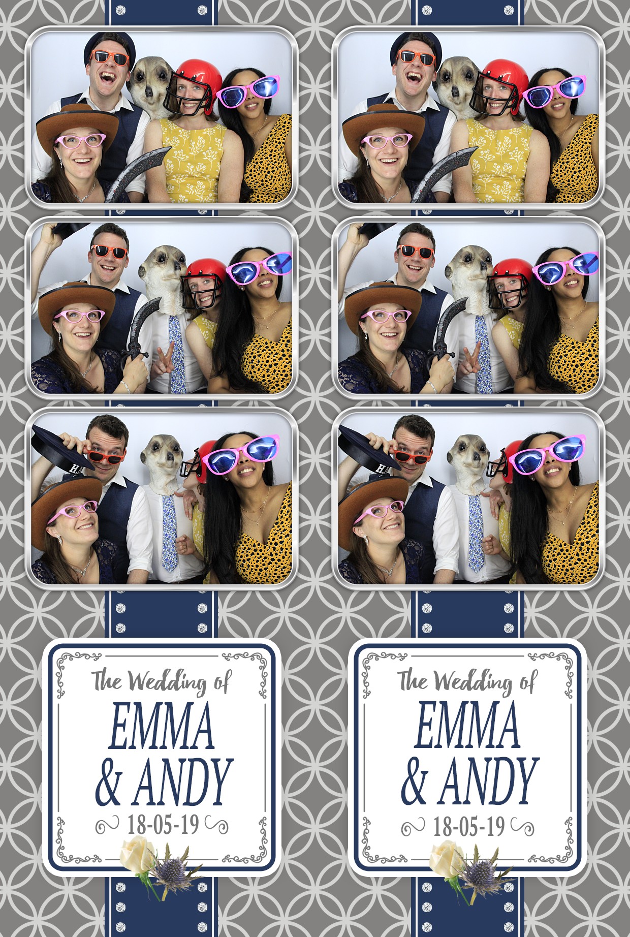 Andy and Emma's Wedding | View more photos from the event at gallery.myphotoboothexperience.co.uk/u/MyPhotoBoothExperienceLtd/Andy-and-Emmas-Wedding